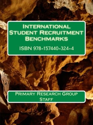 cover image of International Student Recruitment Benchmarks